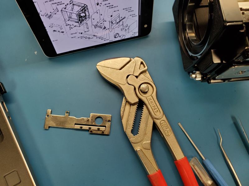 Smooth jaw pliers are great metal tools.